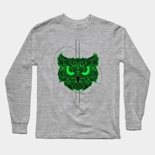 Owl illustration Long Sleeve T-Shirt